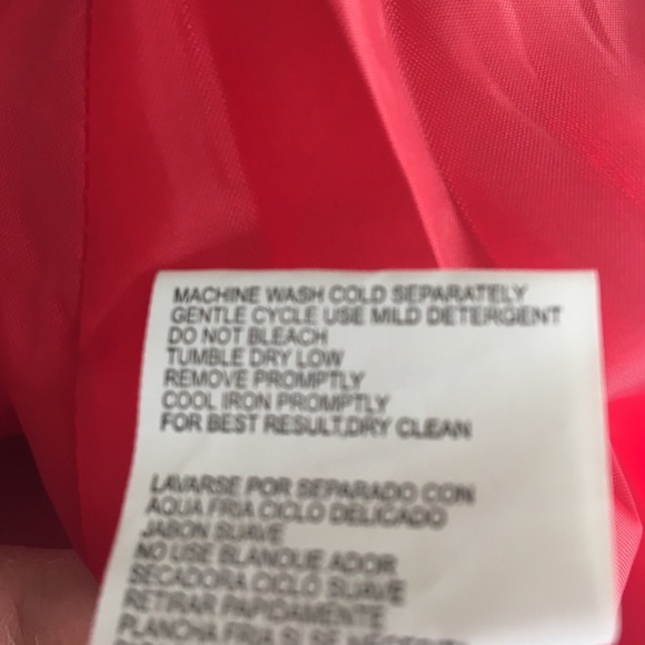 Rothschild scarlet red coat SIZE 4 (GIRL)